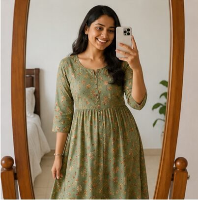 Customer feedback from Farzana A. , Chennai at Divas Fashion